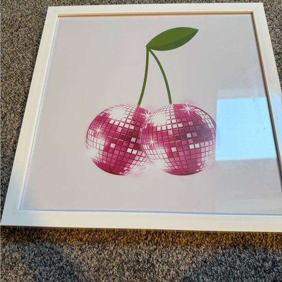 Other - Pink Disco Cherry Wall Art